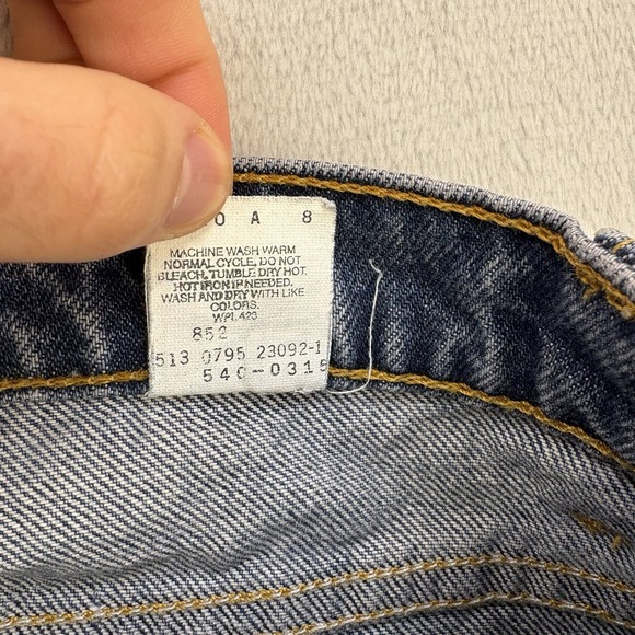 Vintage Levis Jeans Mens 34x32 Blue Denim 540 Relaxed Fit Tapered Made In USA - Picture 7 of 14